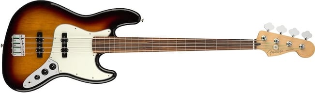 Player Jazz Bass Fretless ?3TS Pau Ferro