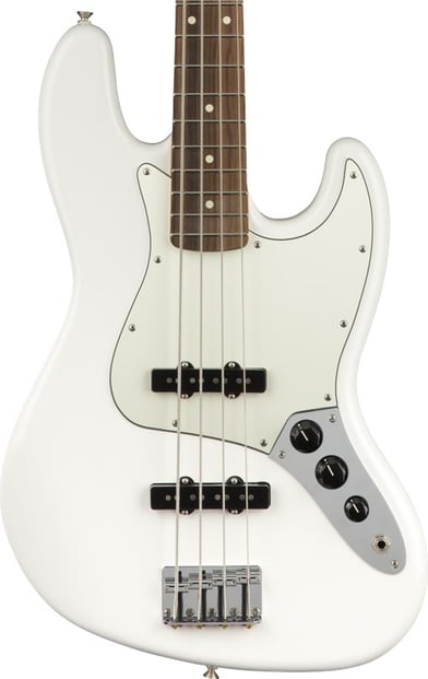 Fender Player Jazz Bass Polar White ?Pau Ferro