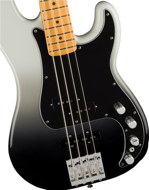 Fender Player Plus Precision Bass Silver Smoke 3