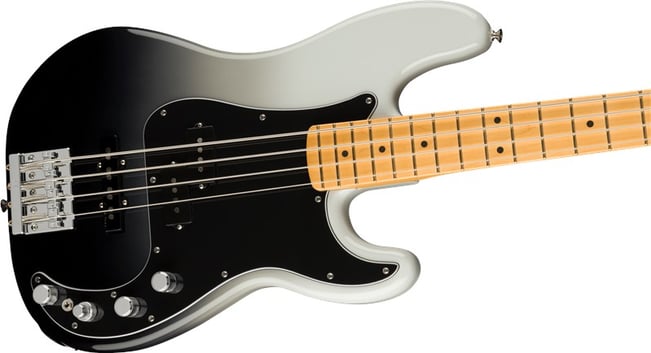 Fender Player Plus Precision Bass Silver Smoke 4