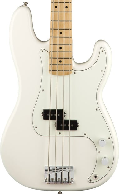 Fender Player P Bass Polar White Maple Neck