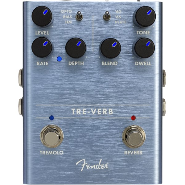 Fender Tre-Verb Digital Reverb Pedal