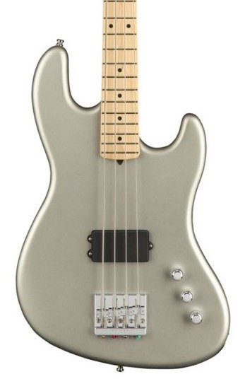 Fender USA Flea Jazz Bass Active Satin Inca Silver