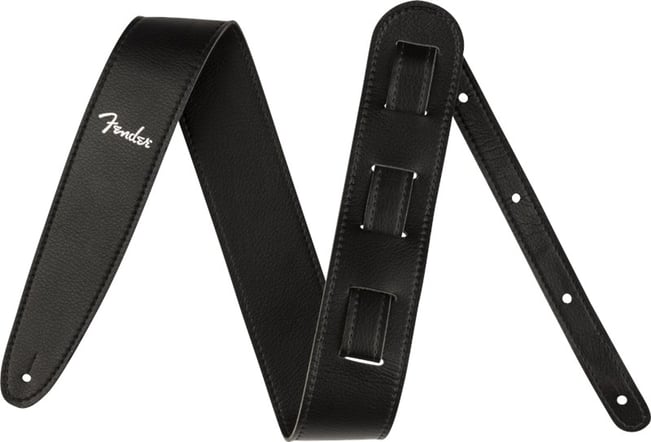 Fender Vegan Leather Strap 2.5", Black