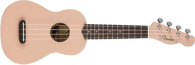 Fender Venice Soprano Ukulele Shell Pink