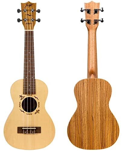 Flight DUC525 Concert Ukulele, Zebrano B&S