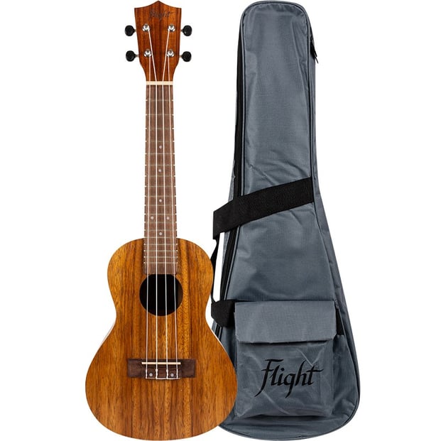 Flight NUC200 Concert Ukulele, Teak