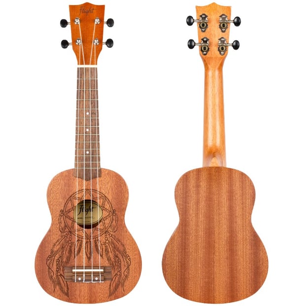 Flight NUS350DC Soprano Ukulele, Dreamcatcher