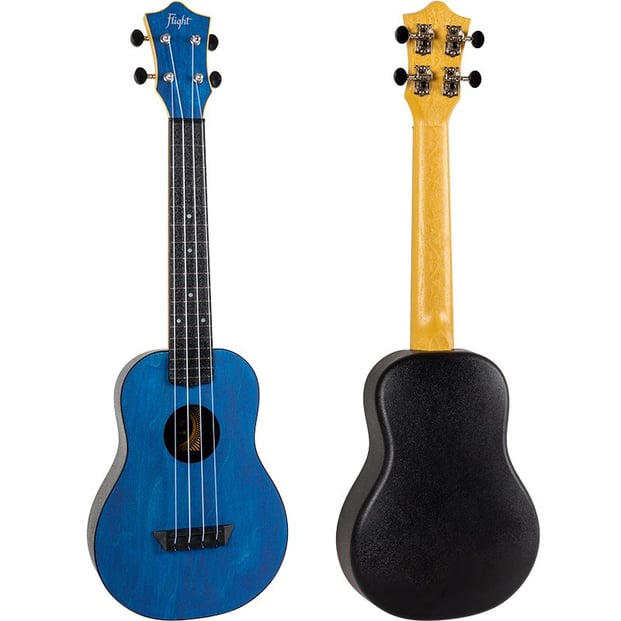 Flight TUC35 ABS Concert Travel Ukulele, Dark Blue