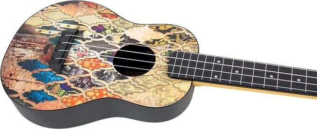 Flight TUC40 ABS Soprano Travel Ukulele, Granada