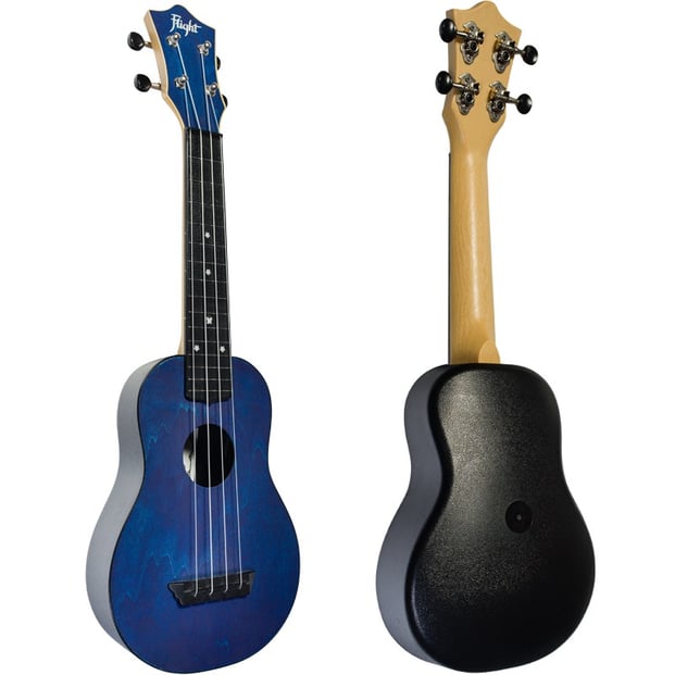 Flight TUS35 ABS Soprano Travel Ukulele, Dark Blue