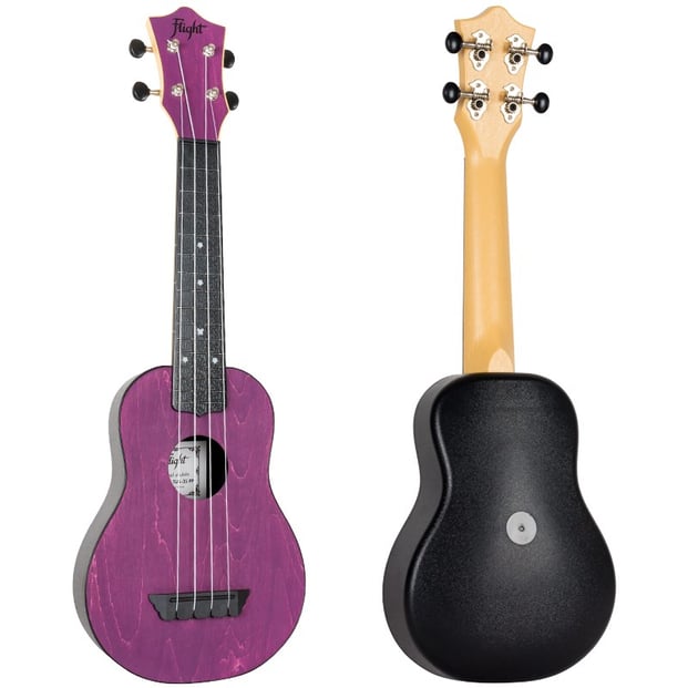 Flight TUS35 ABS Soprano Travel Ukulele, Purple