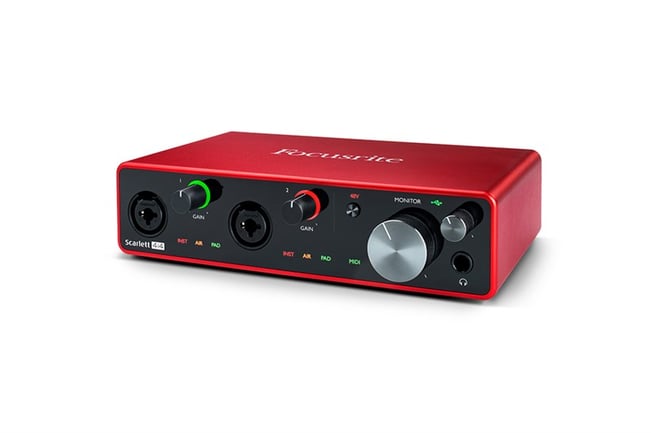 Focusrite Scarlett 4i4 USB Audio Interface