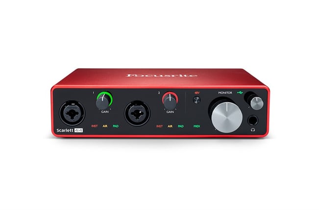 Focusrite Scarlett 4i4 USB Audio Interface