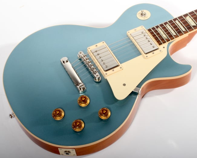 Gibson Custom 1957 Les Paul Standard Reissue (Pelham Blue With Natural Back)