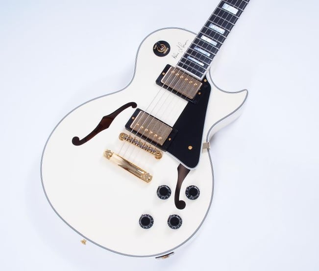 Gibson Alex Lifeson Signature ES Les Paul White | GAK