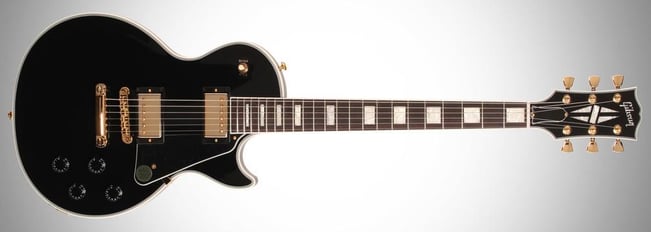 Gibson USA 2016 Les Paul Classic Custom Lite Limited (Ebony, Gold)