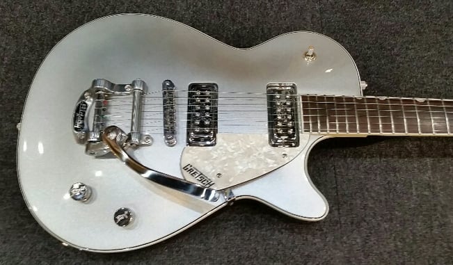 Gretsch Electromatic Pro Jet with Bigsby G5236T (Silver Sparkle) (Pre-Owned)