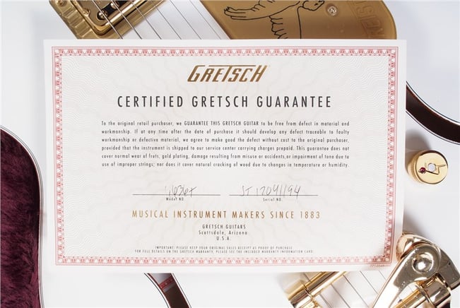 GretschG6636TWFalcon-Paperwork