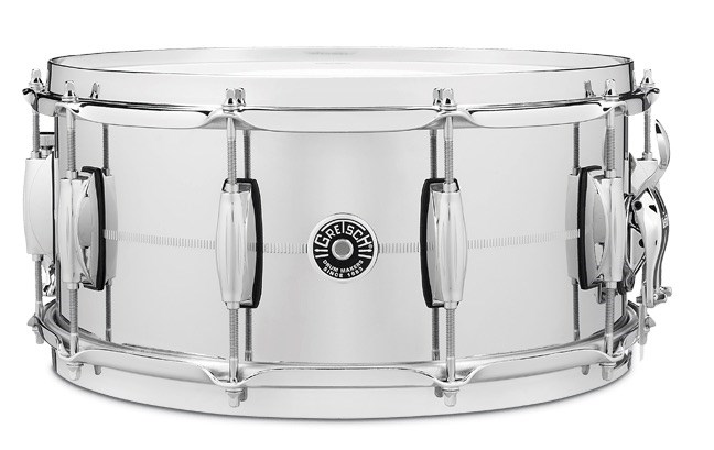 USA Brooklyn 14x6.5in Chrome Over Steel Snare