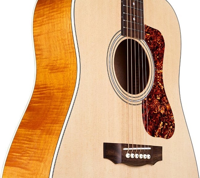 Guild D-240E Limited Flamed Mahogany