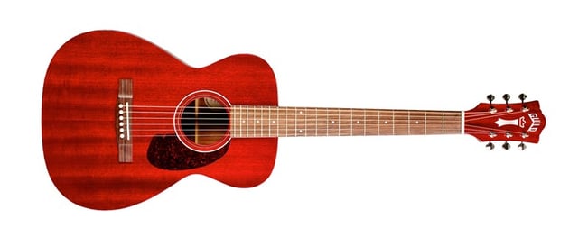 Guild Westerly M-120E Electro Acoustic Cherry Red