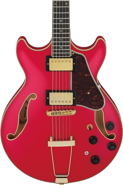 Ibanez AMH90 Artcore Expressionist Cherry Red 1