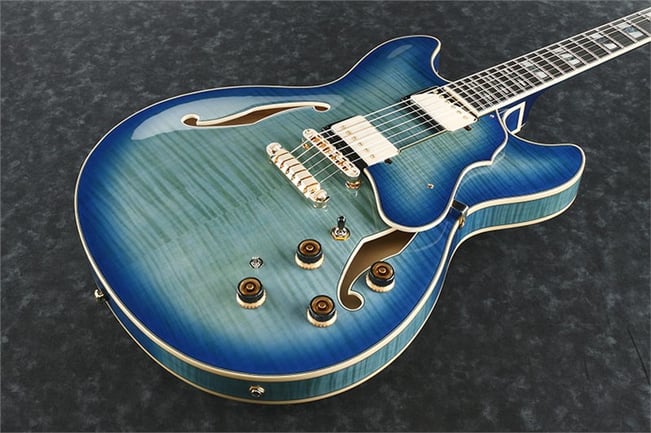 Ibanez AS153 | Ibanez Artstar Semi-Acoustic Blue | GAK