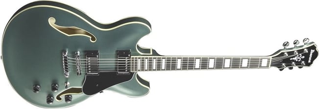 Ibanez AS73 Artcore Olive Metallic 3