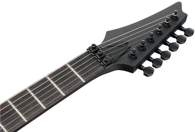 Ibanez XPTB620-BKF Iron Label Headstock