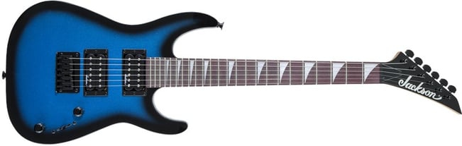 Jackson JS 1X Dinky Minion, Metallic Blue Burst