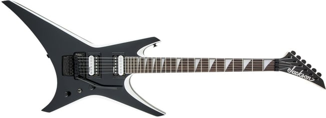 Jackson JS32 Warrior Floyd Rose Black White