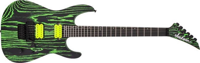 Jackson Pro Series Dinky DK2 Ash, Green Glow