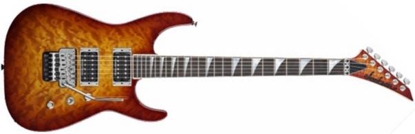 Jackson USA SL2H-MAHQ Soloist (Burnt Cherry Sunburst)