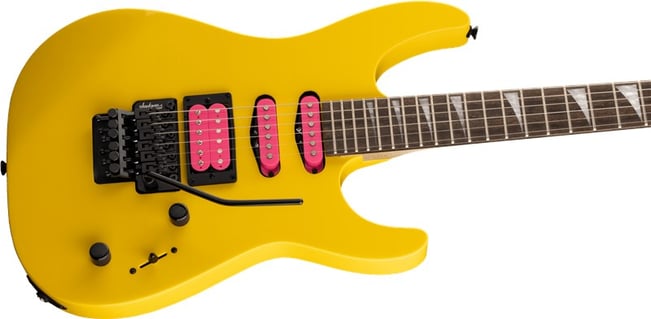 Jackson X Series Dinky DK3XR Caution Yellow