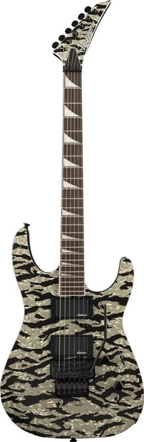 Jackson X Soloist SLX DX Tiger Jungle Front