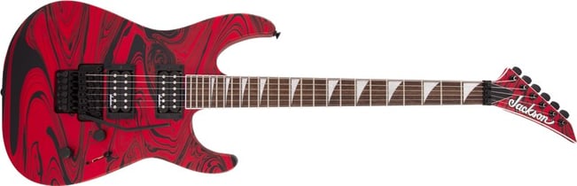 Jackson X Series Soloist SLX DX Swirl, Satin Red