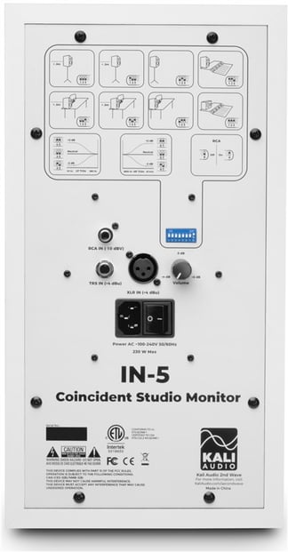 Kali Audio IN-5 Studio Monitor, White