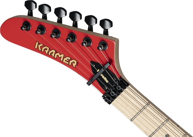 Kramer Baretta LH, Jumper Red Headstock