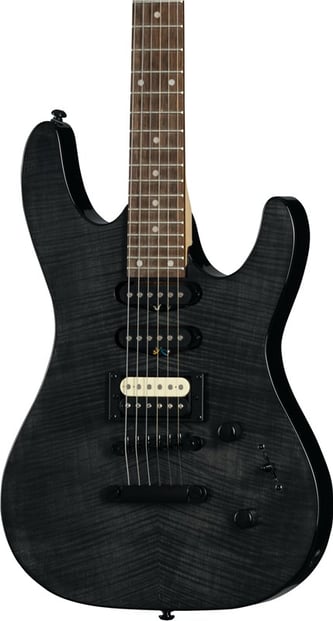 Kramer Striker Figured HSS Black Body