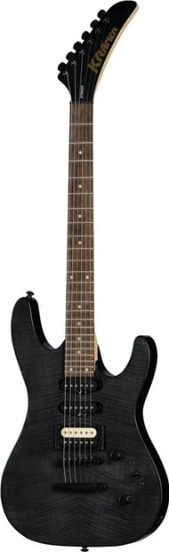 Kramer Striker Figured HSS Black Front