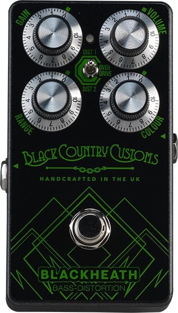 Laney BCC-BLACKHEATH Bass Distortion Pedal 1