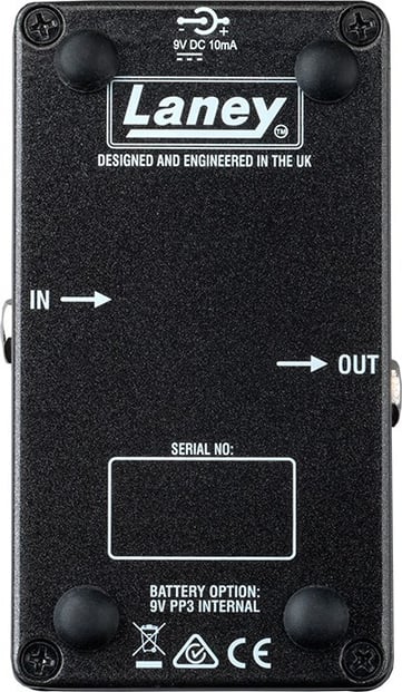 Laney BCC-BLACKHEATH Bass Distortion Pedal 5