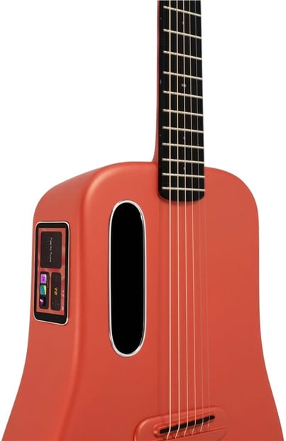 Lava ME 3 Electro Acoustic Guitar Red