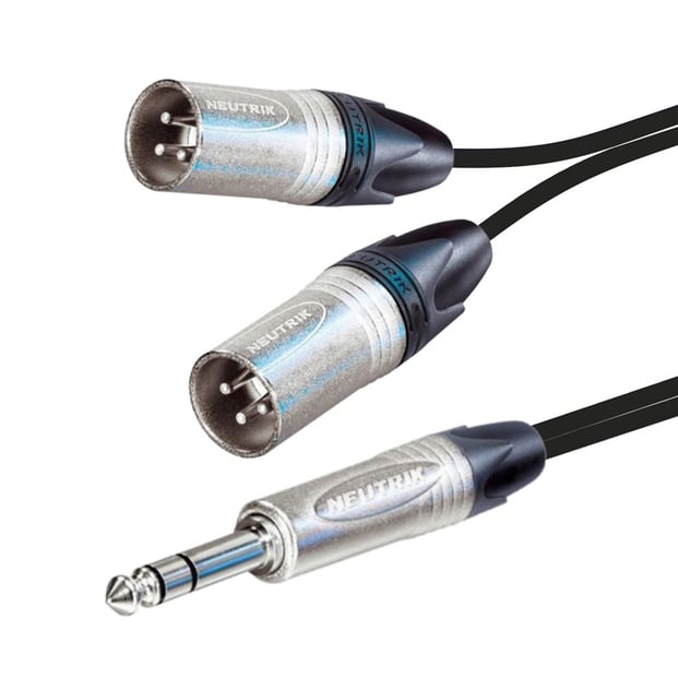 Lynx 63/2MX TRS Jack to Dual Male XLR