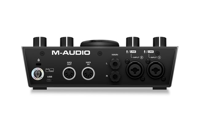 M-Audio Air 192 | 6 Audio Interface, back view