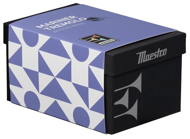 Maestro Mariner Tremolo Pedal Box Side