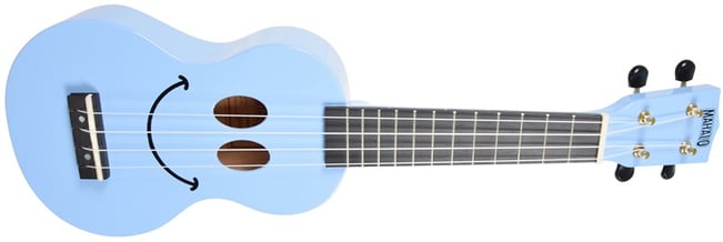 Mahalo Soprano Ukulele, Smile Light Blue