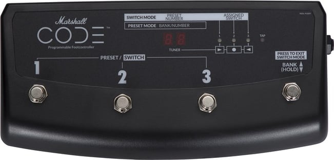 Marshall PEDL-91009 CODE Foot Controller 1