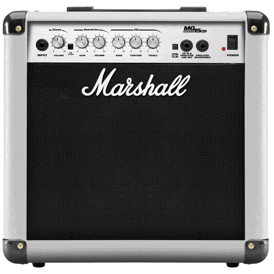 Marshall MG15CDR Limited Edition Silver Reverb